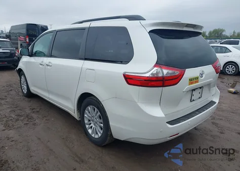 2017 Toyota Sienna Xle 8 Passenger из США, поврежденный, VIN 5TDYZ3DC5HS864503